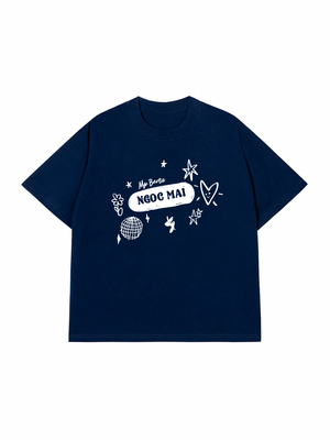 Áo Thun Custom Bestie Name