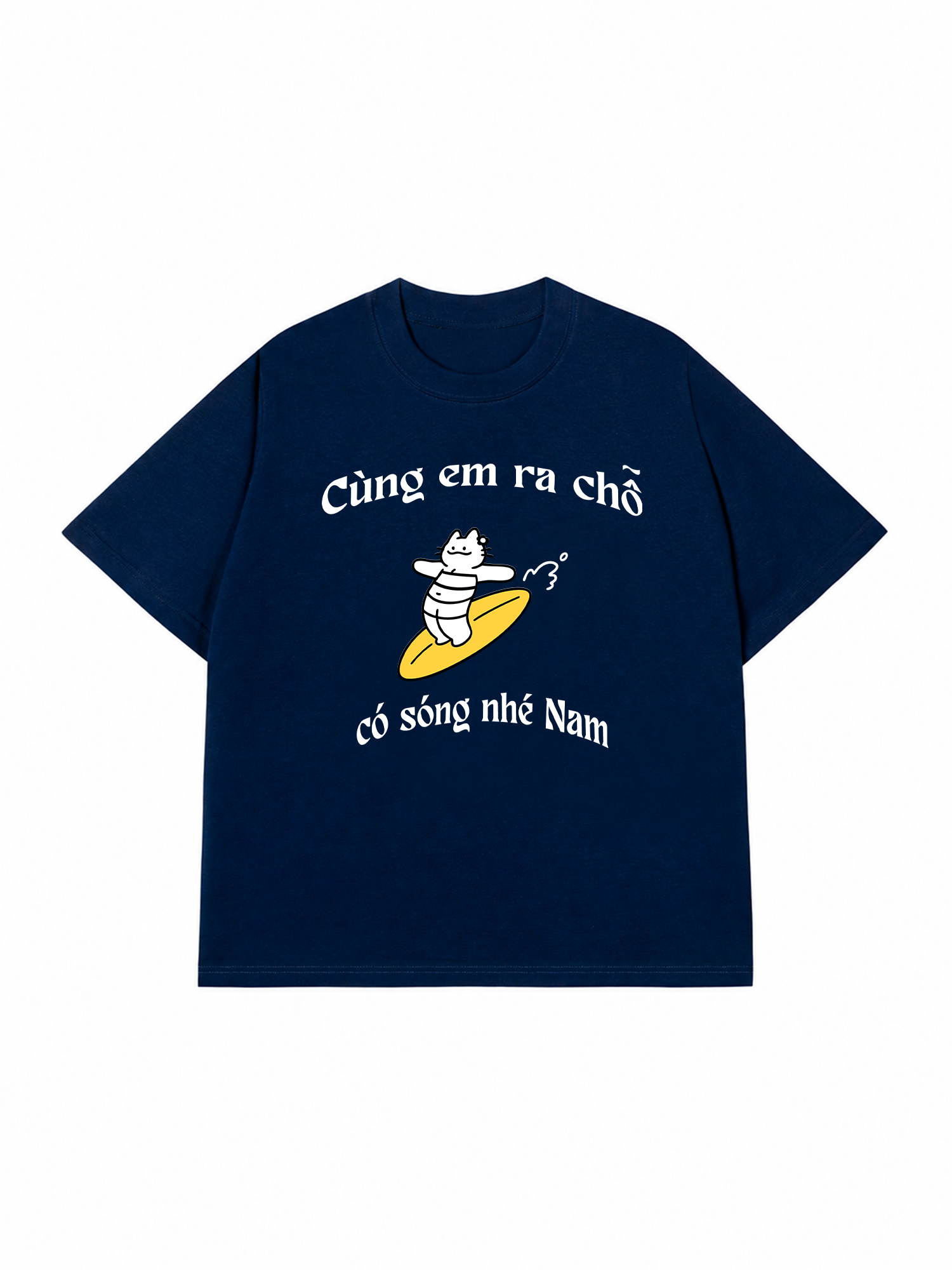 Áo Thun Custom Name Cùng Nhau Ra Chỗ Có Sóng