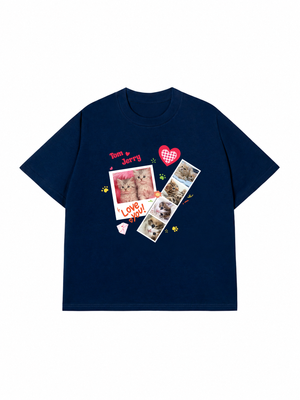 Áo Thun Custom Pets Cat Photobooth Frames