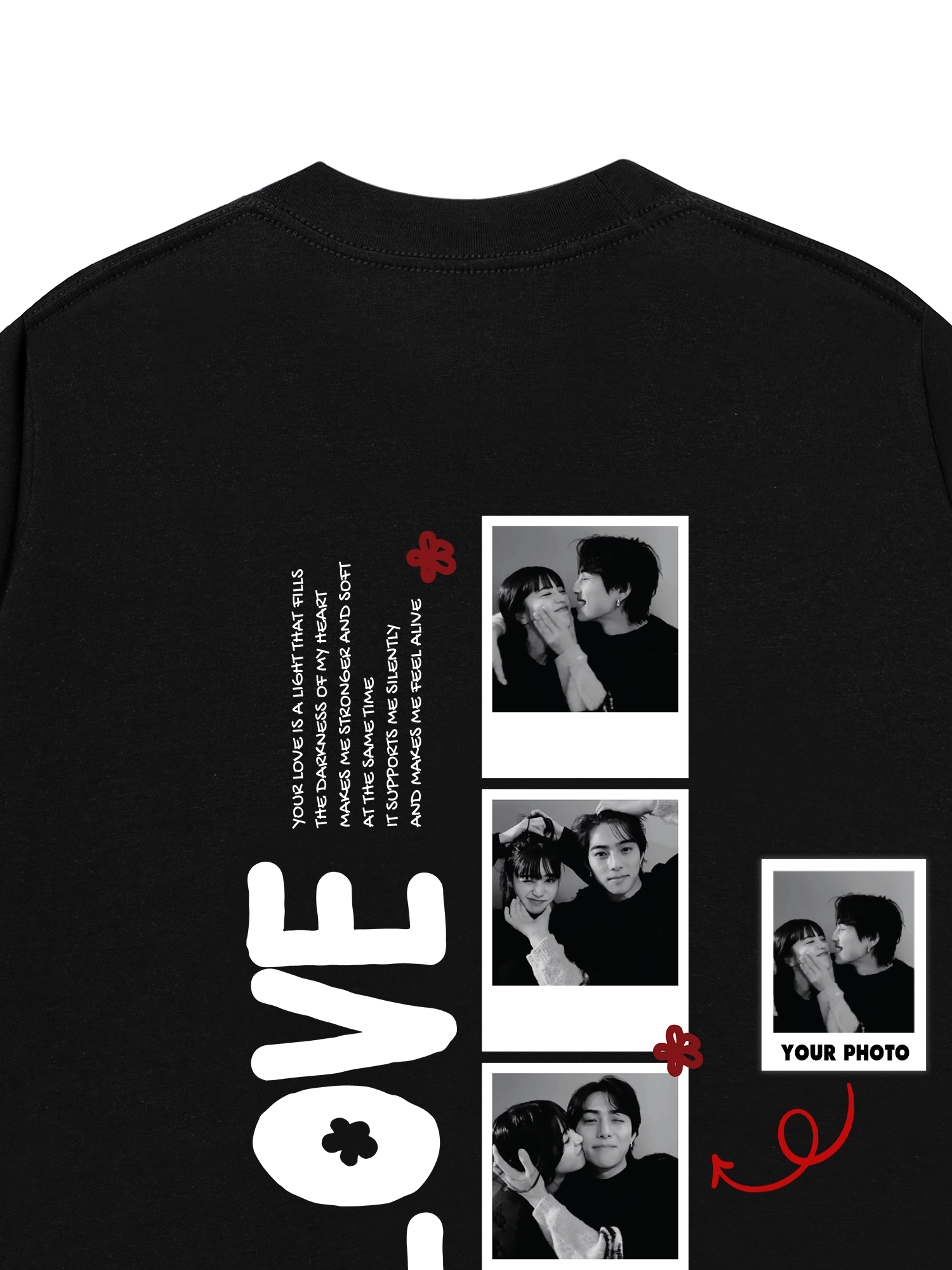 Áo Thun Custom Couple Love