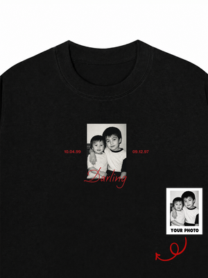 Áo Thun Custom Couple Darling
