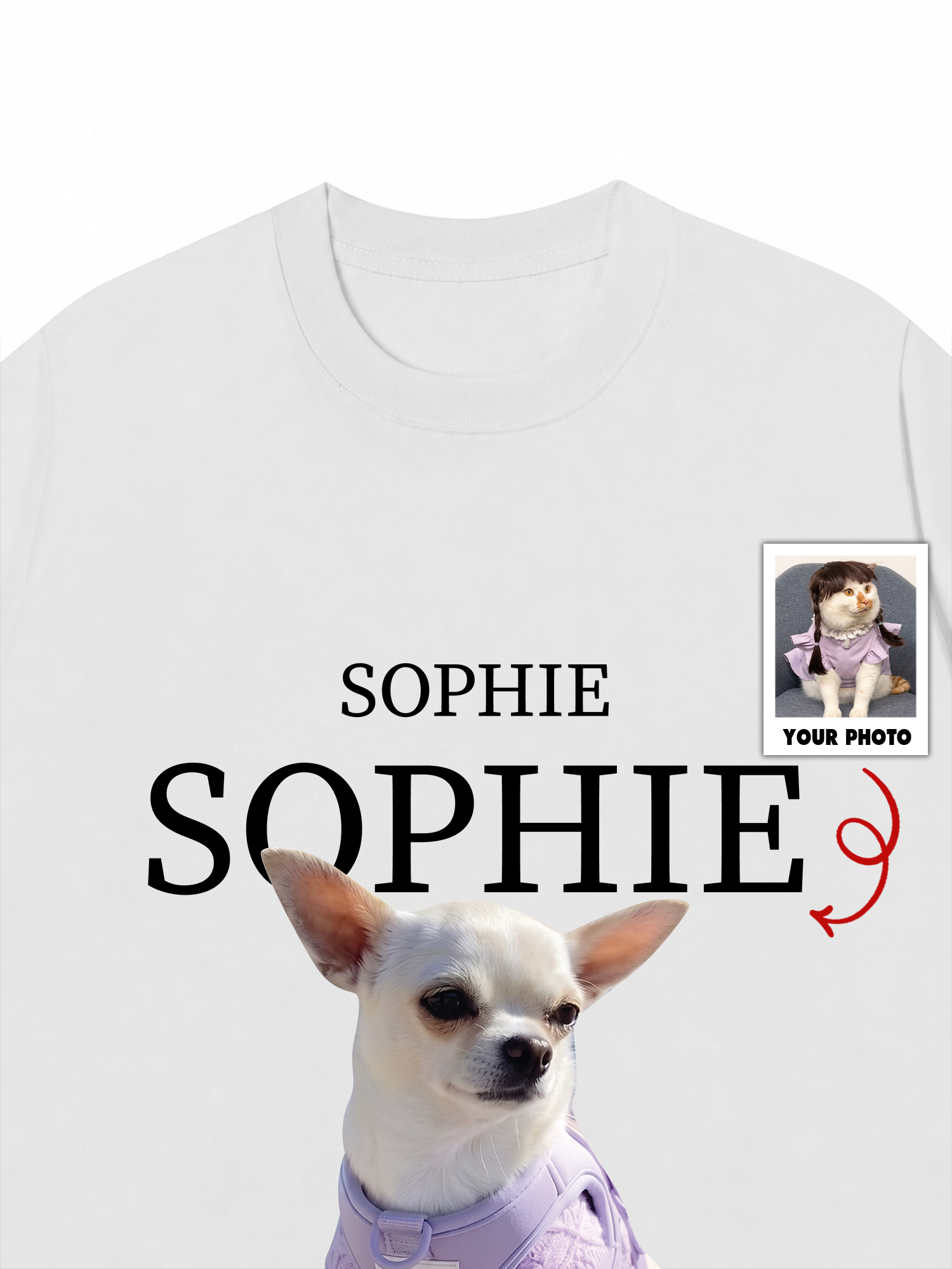Áo Thun Custom Pet Name