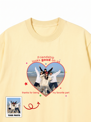 Áo Thun Custom Friend Heart