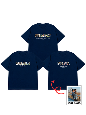 Áo Thun Custom family Name and Date