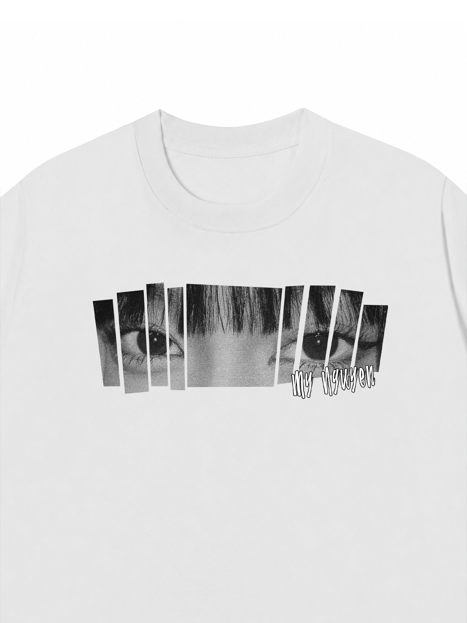 Áo Thun Custom Eyes Shirt Girlfriend And Boyfriend's Eyes