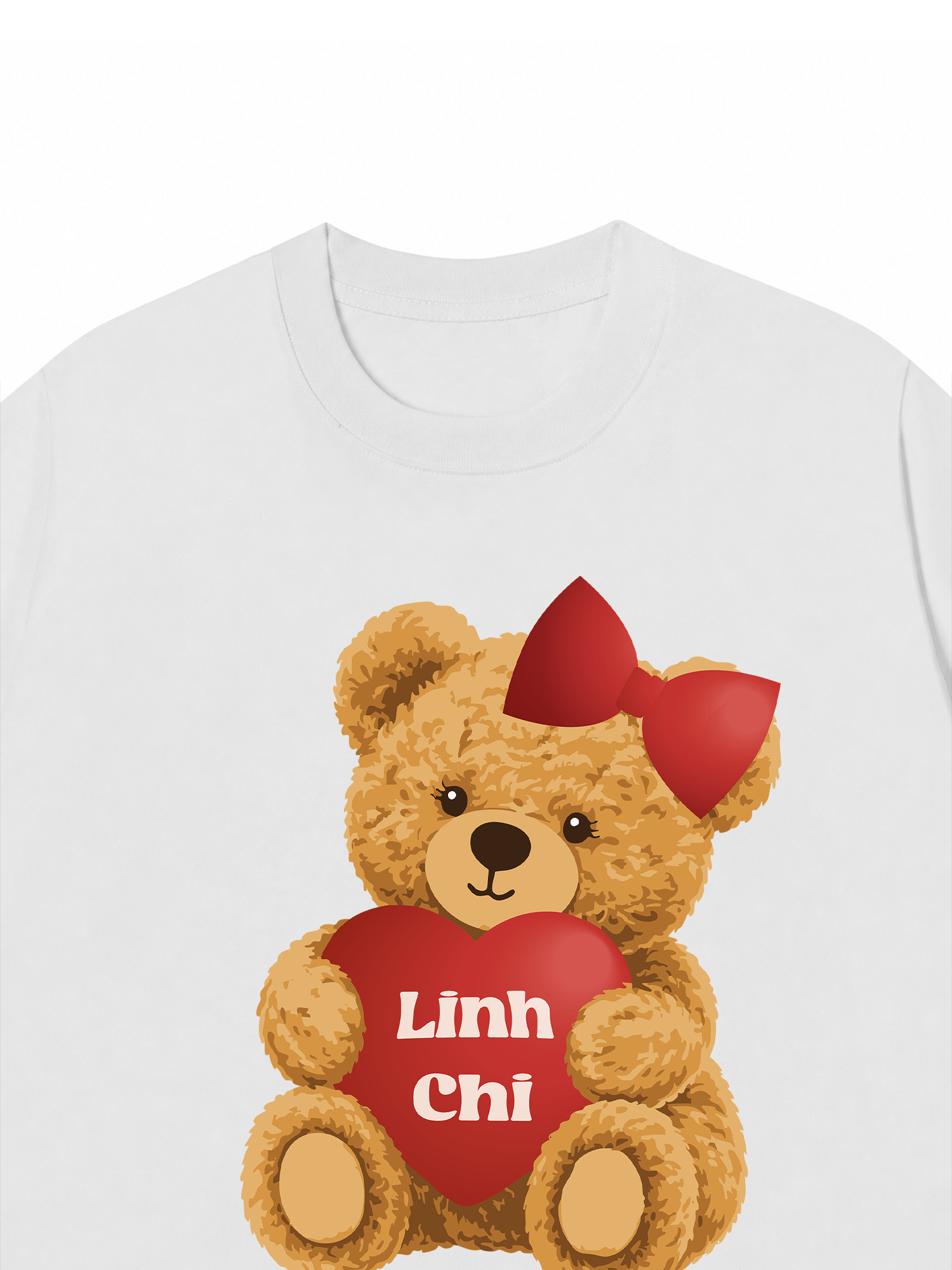 Áo Thun Custom Couple Teddy Couple