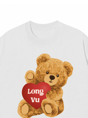 Áo Thun Custom Couple Teddy Couple