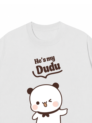 Áo Thun Custom Bubu & Dudu Couple Shirts Matching Bear T-Shirts