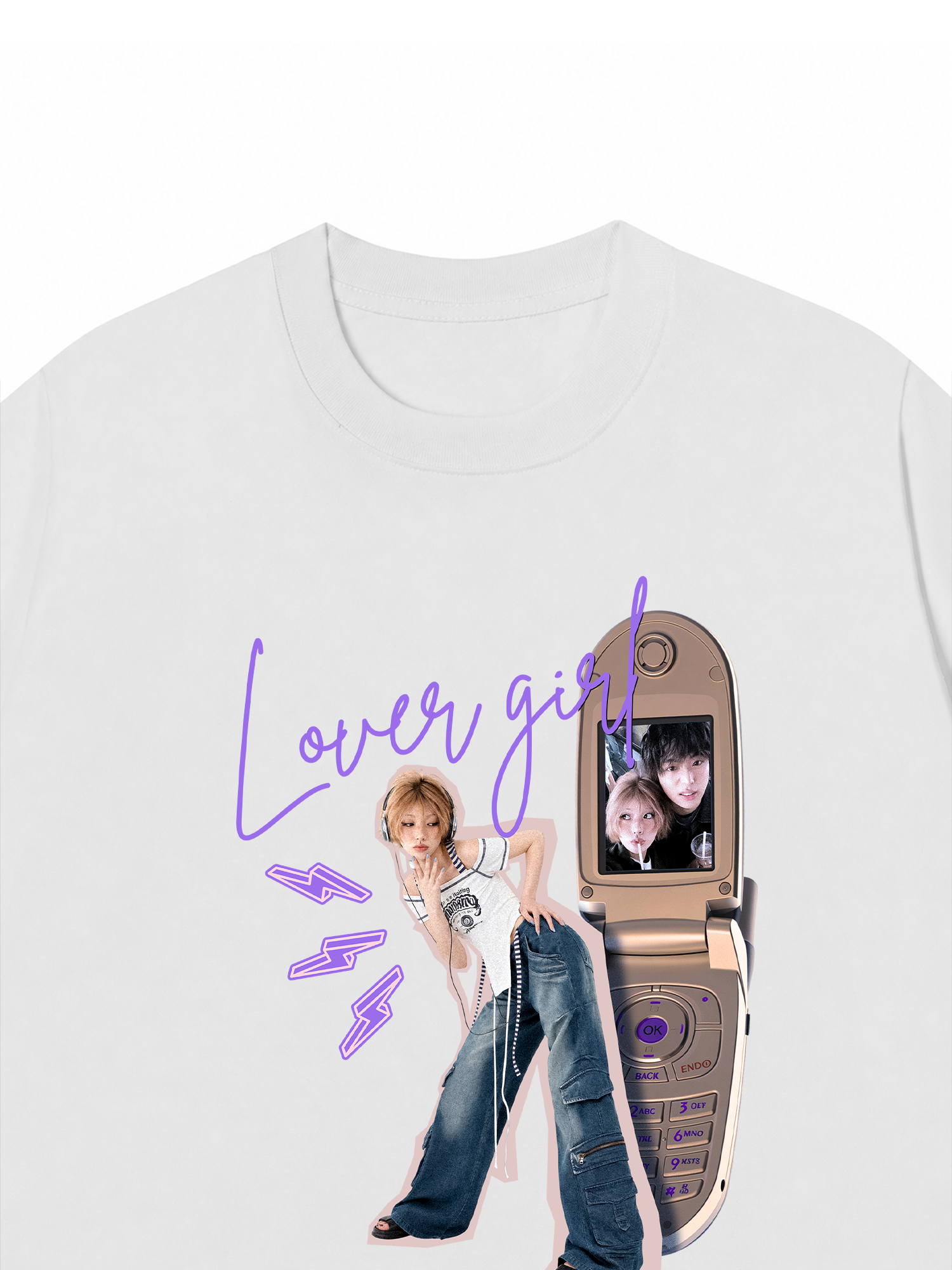 Áo Thun Custom Lover Phone