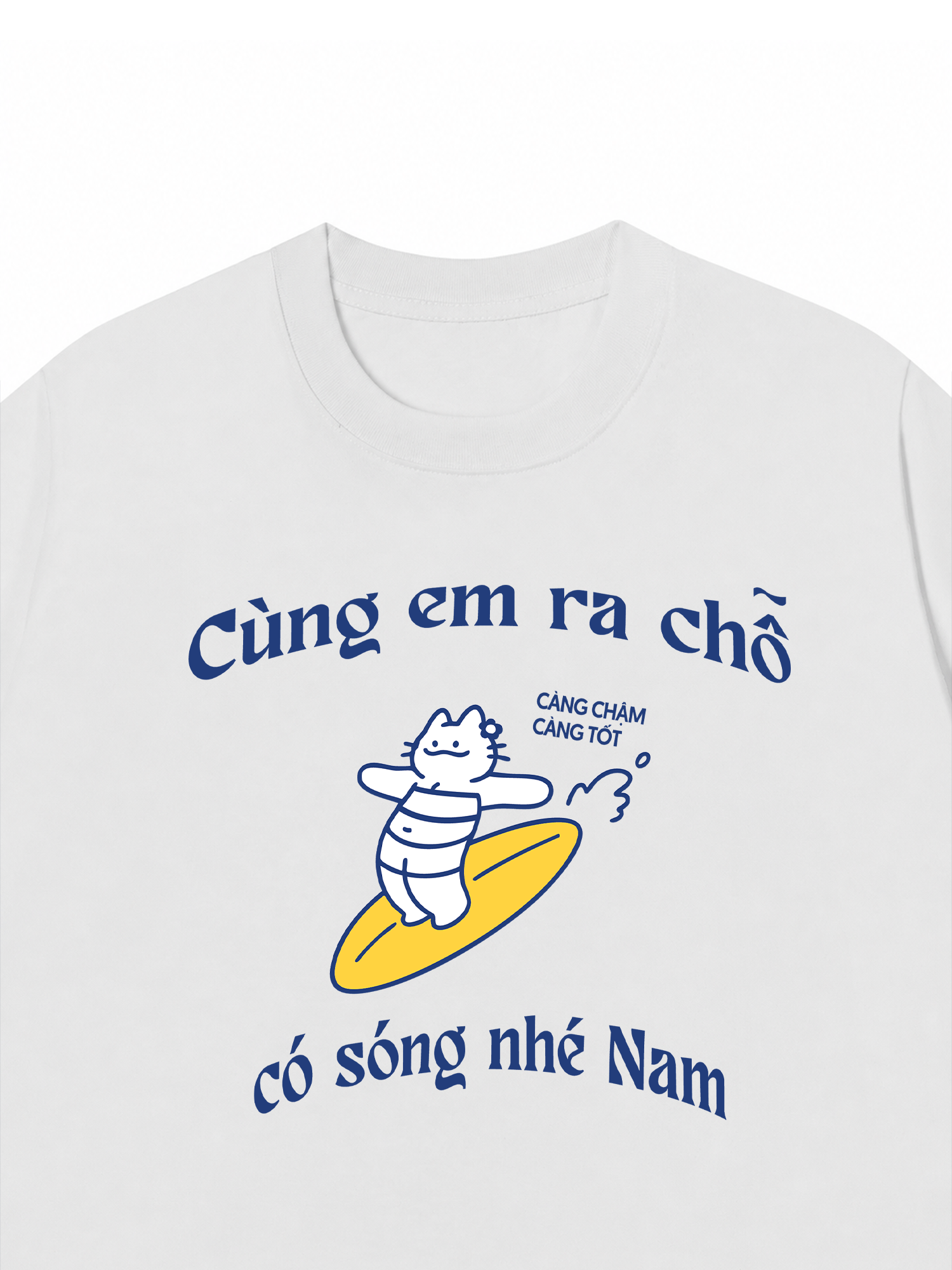Áo Thun Custom Name Cùng Nhau Ra Chỗ Có Sóng