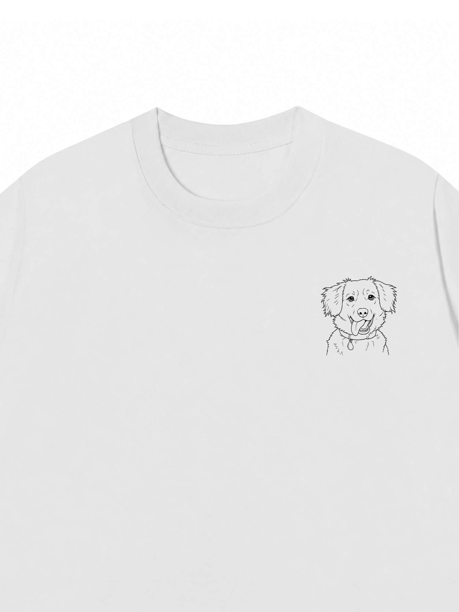 Áo Thun Custom Pet Lineart
