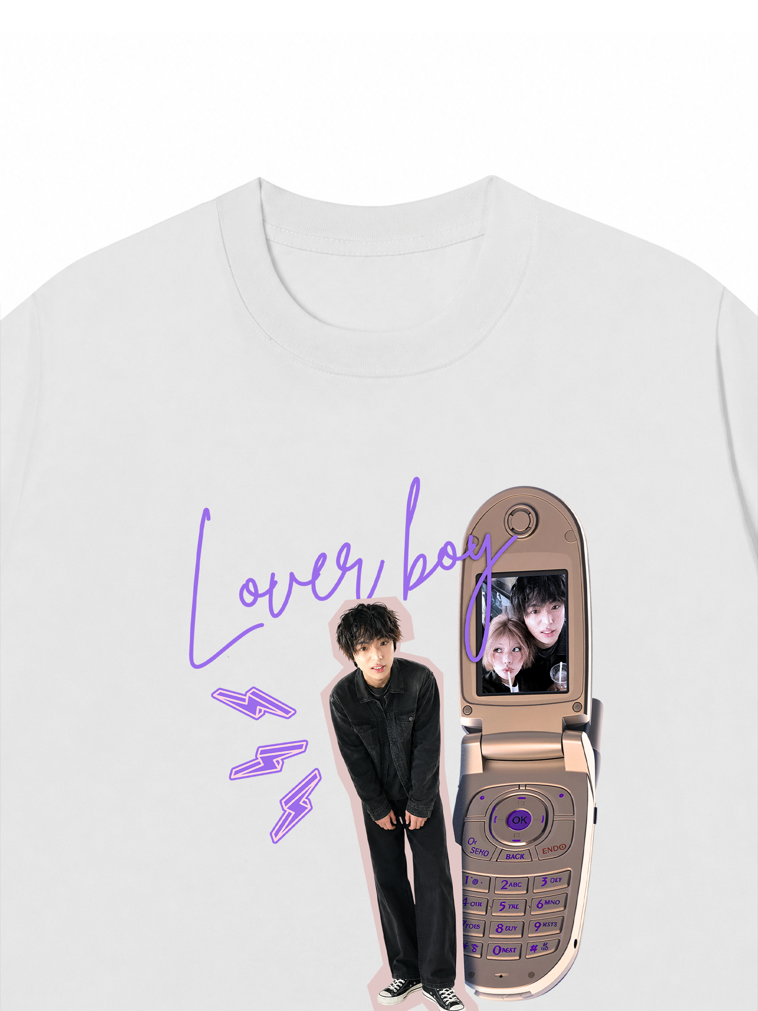 Áo Thun Custom Lover Phone