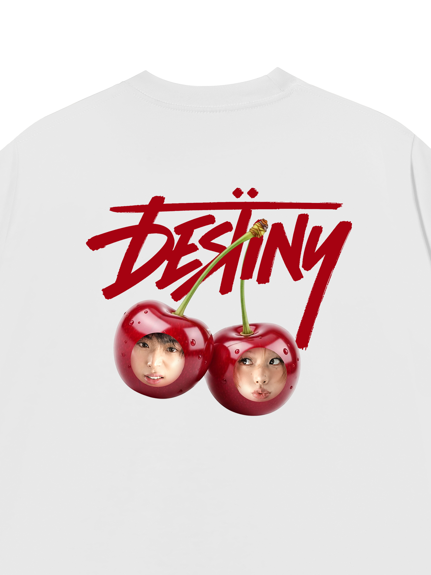 Áo Thun Custom Cherry Couple Destiny