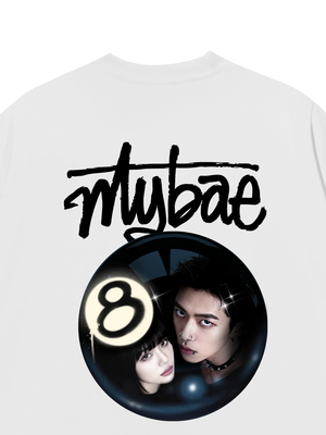 Áo Thun Custom Couple  Blue Pocket Lover My Bae