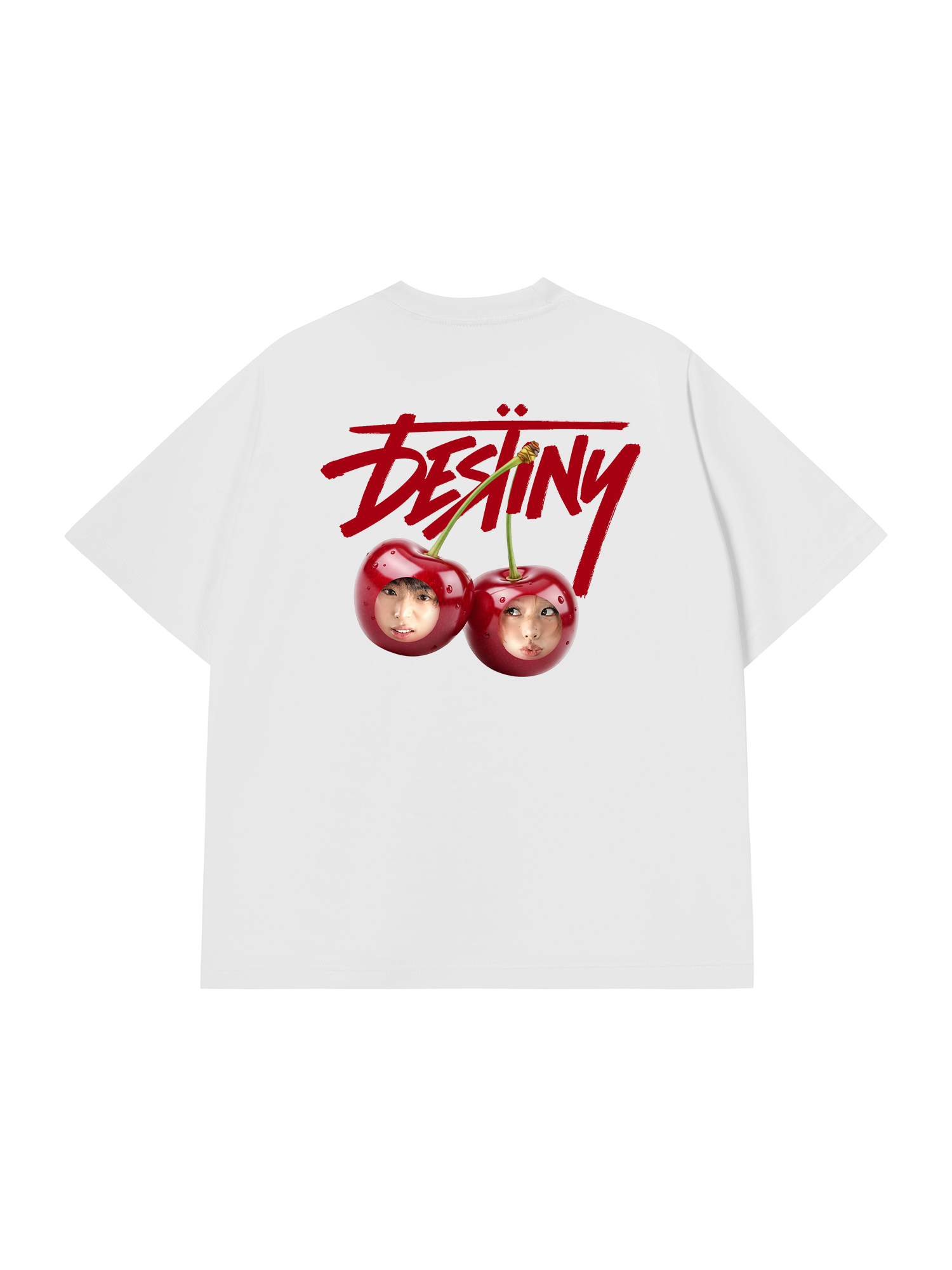 Áo Thun Custom Cherry Couple Destiny