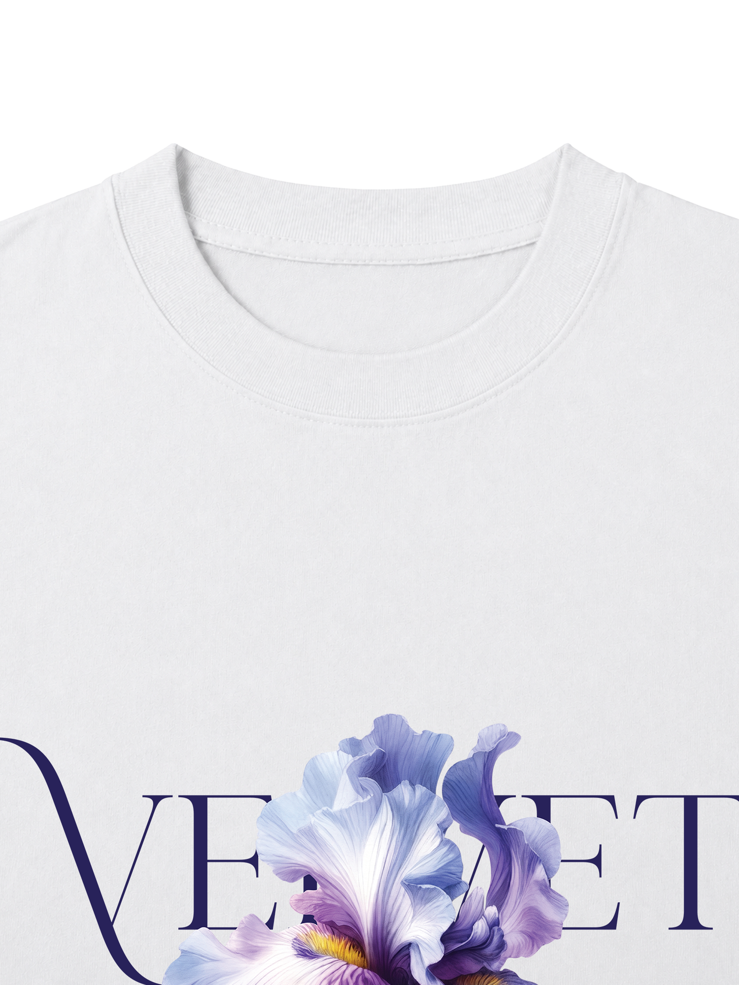 Áo Thun Nữ Bloom Velvet Iris