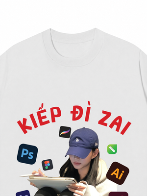 Áo Thun Custom Jod Kiếp Đì Zai