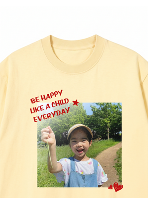 Áo Thun Custom Childhood's Photo
