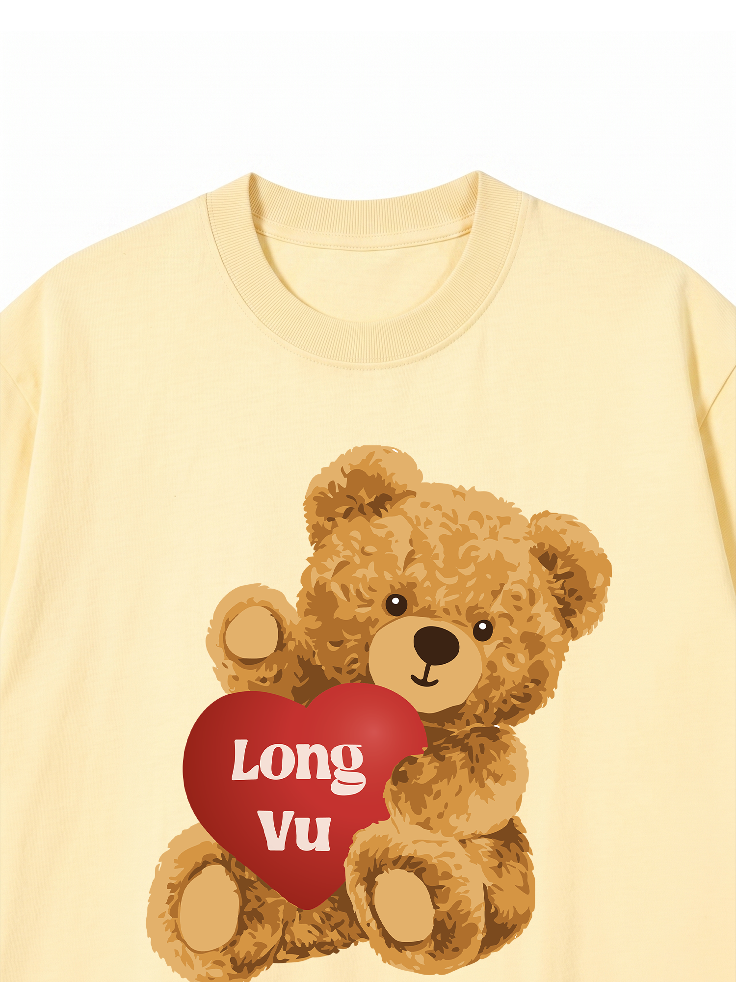 Áo Thun Custom Couple Teddy Couple