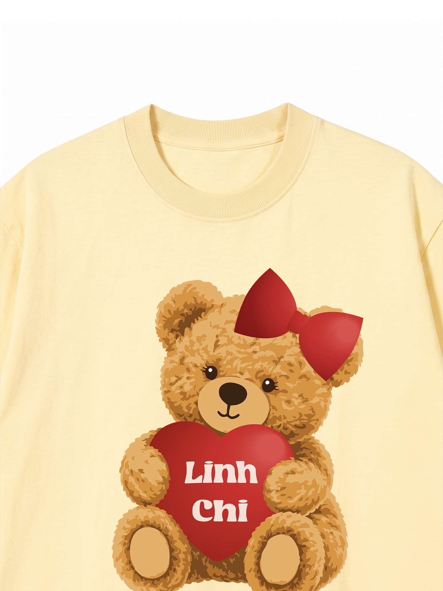 Áo Thun Custom Couple Teddy Couple
