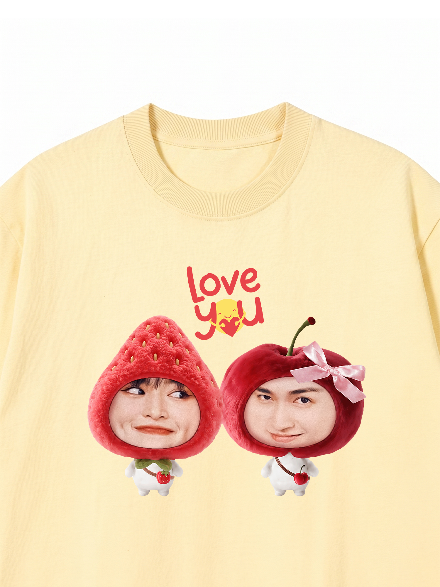 Áo Thun Custom Fruit Couple