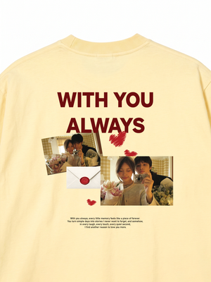 Áo Thun Custom Couple With You Always