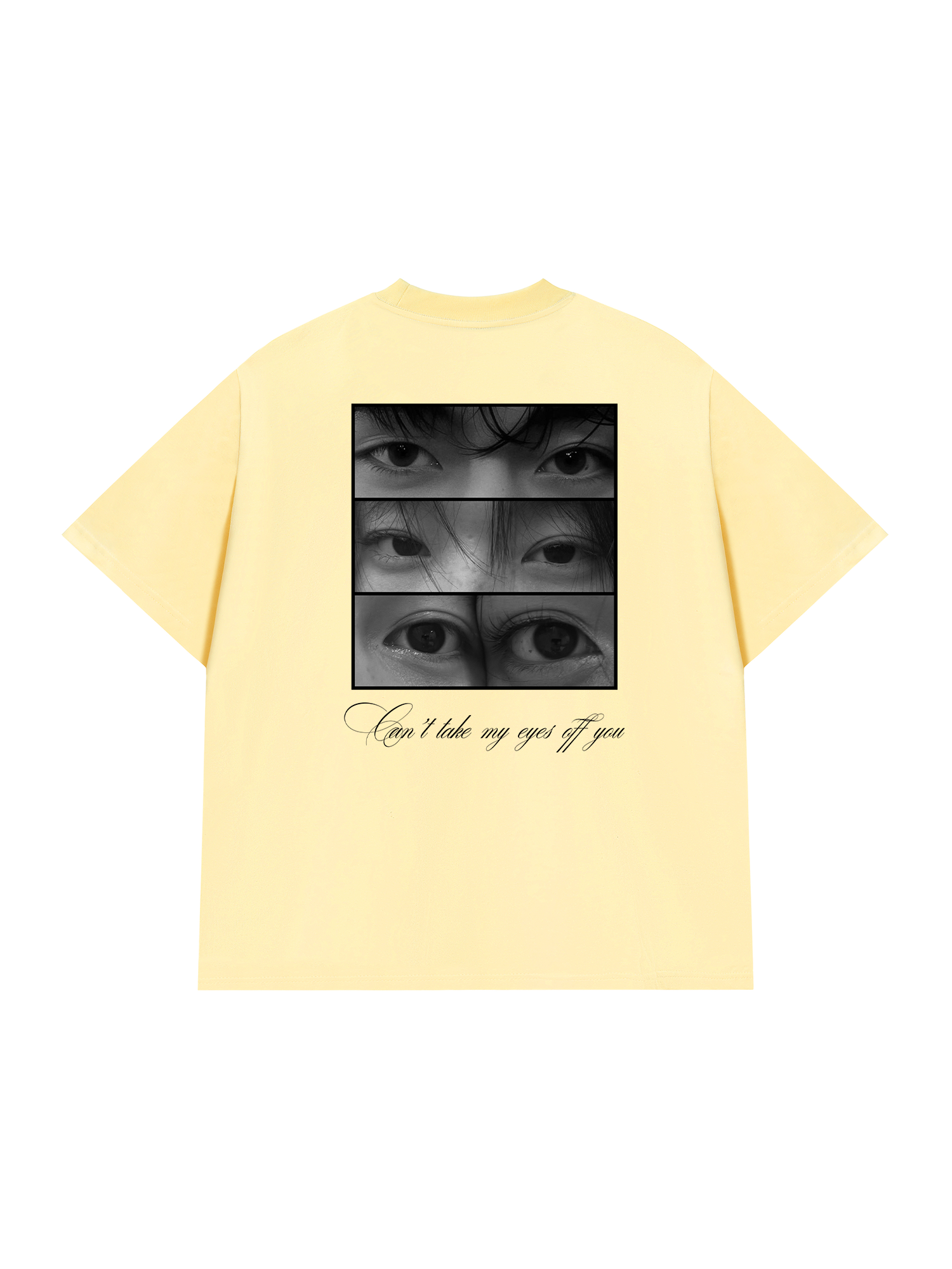 Áo Thun Custom Eyes Couple Photo