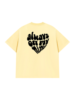 Áo Thun Custom Couple Name  Alway On My Mind