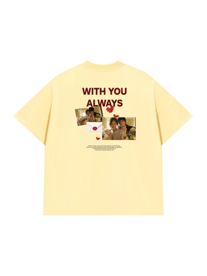 Áo Thun Custom Couple With You Always