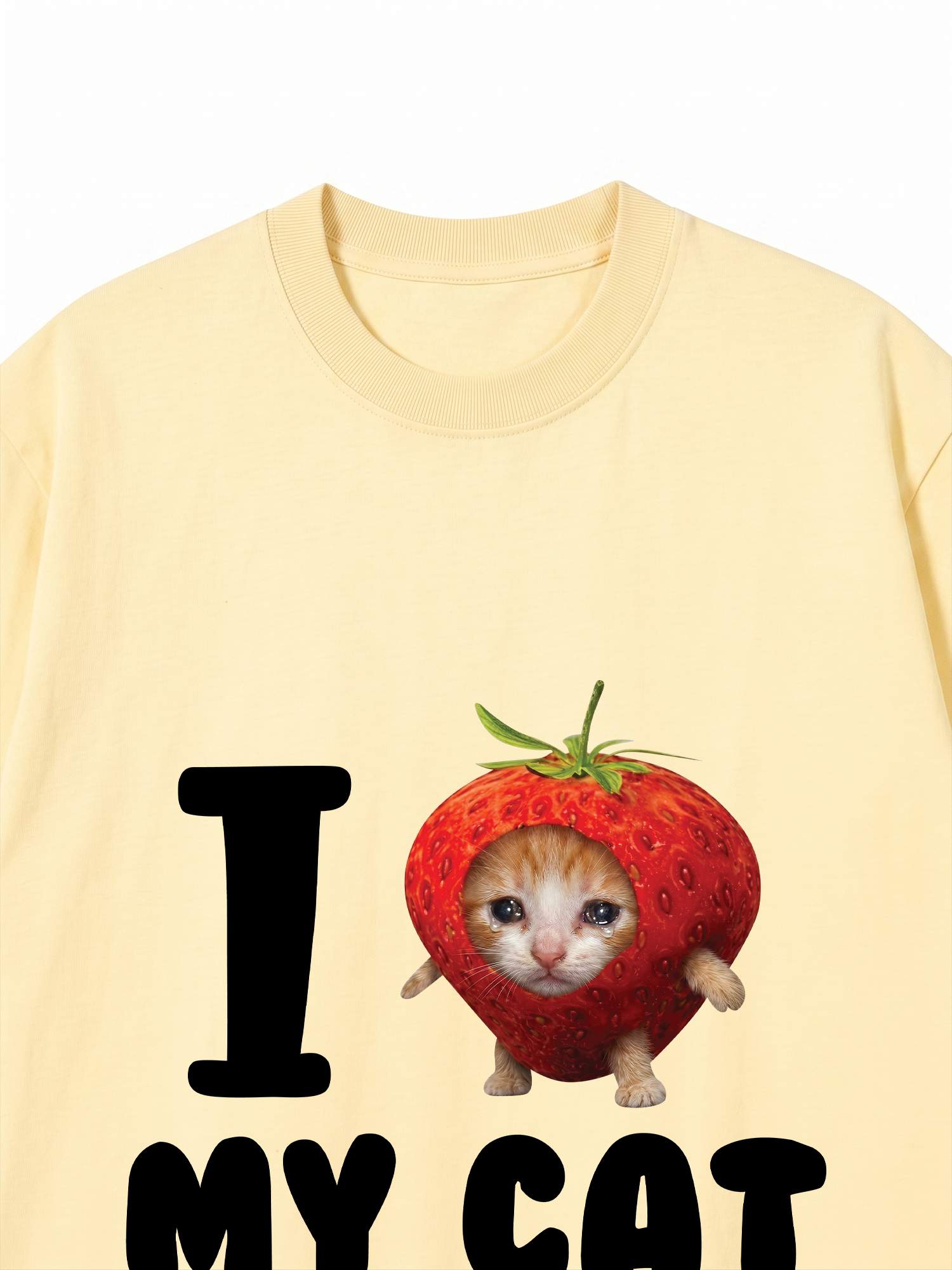 Áo Thun Custom Pet I Love My Cat