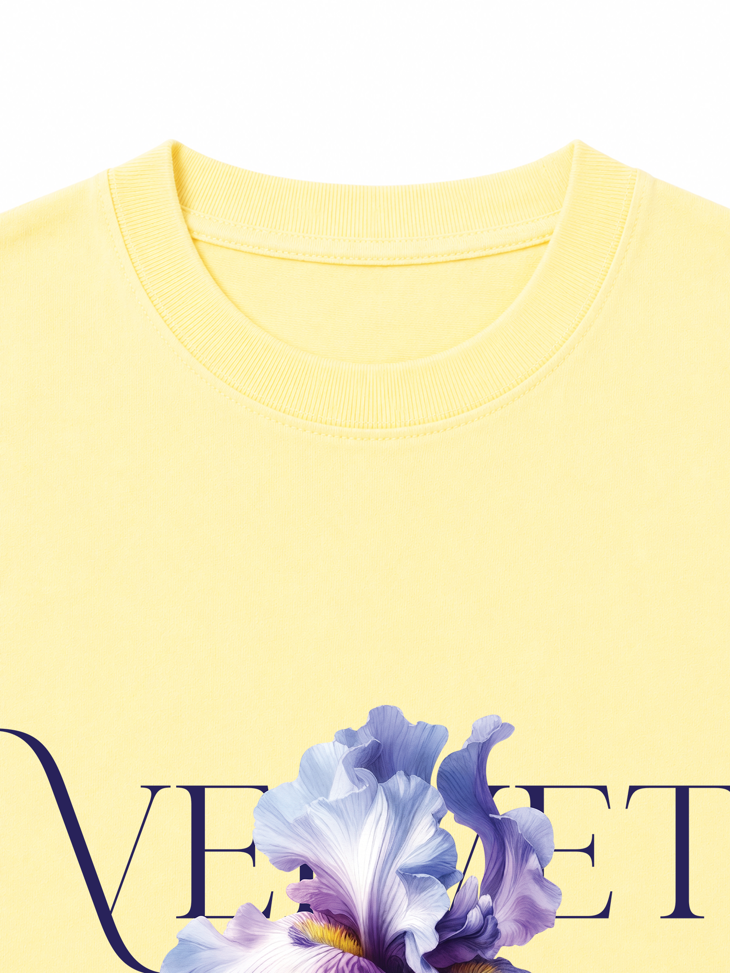 Áo Thun Nữ Bloom Velvet Iris