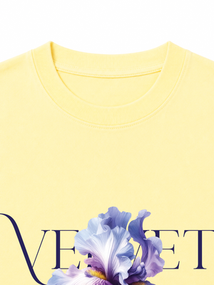 Áo Thun Nữ Bloom Velvet Iris