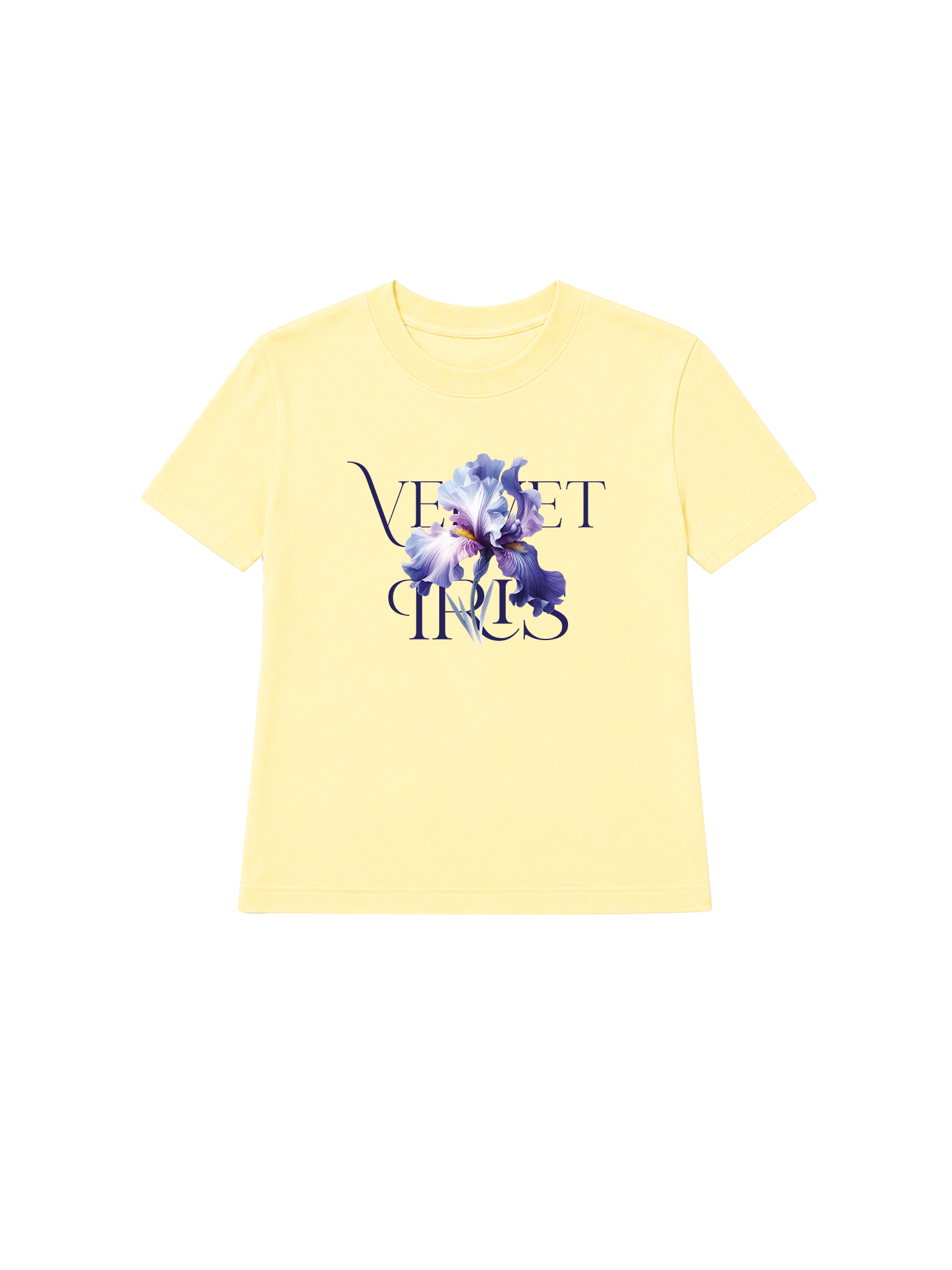 Áo Thun Nữ Bloom Velvet Iris
