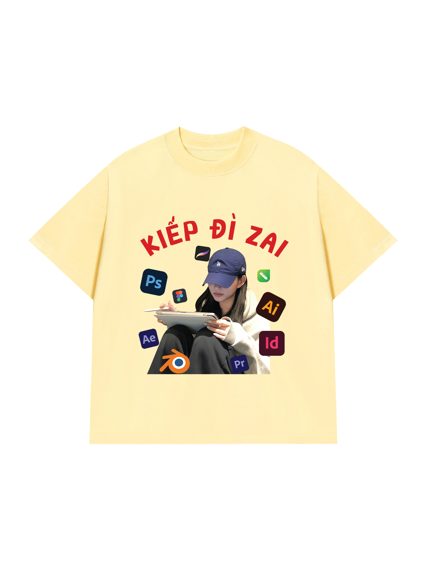 Áo Thun Custom Jod Kiếp Đì Zai