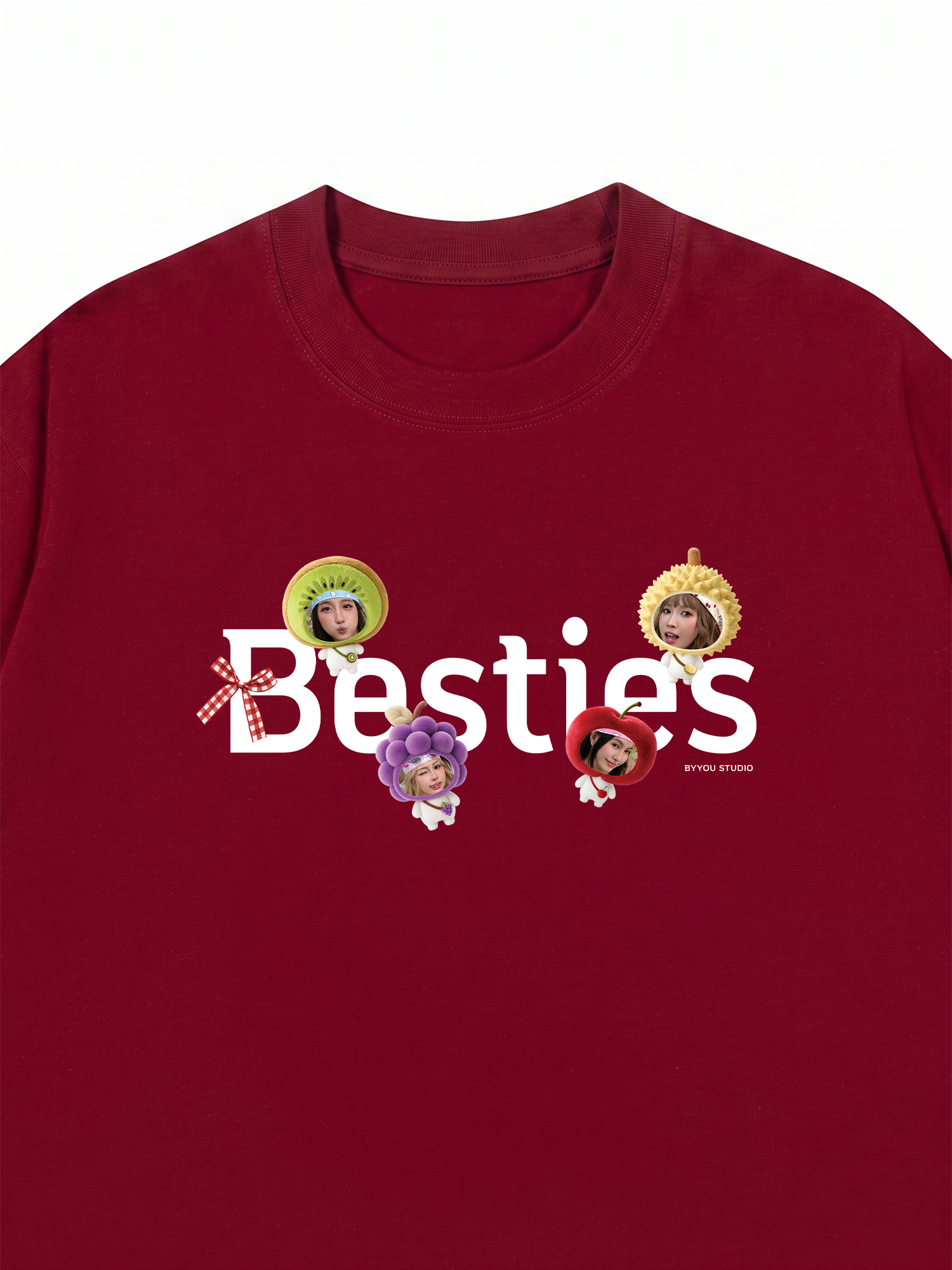 Áo Thun Custom Cute Fruit Besties