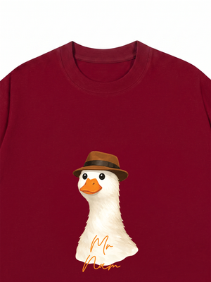 Áo Thun Custom Couple Goose