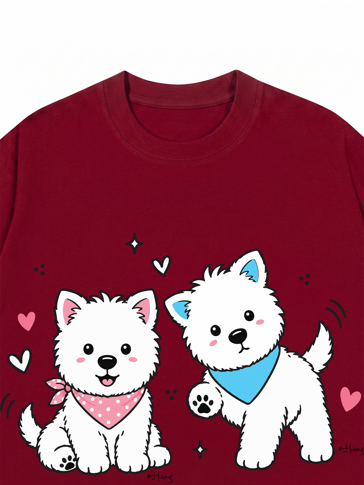 Áo Thun Custom Couple All Of My World