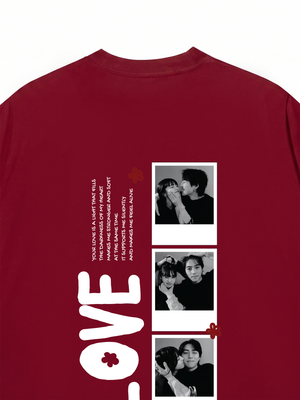 Áo Thun Custom Couple Love