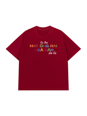 Áo Thun Custom Con Cháu Nhà Ông Bà