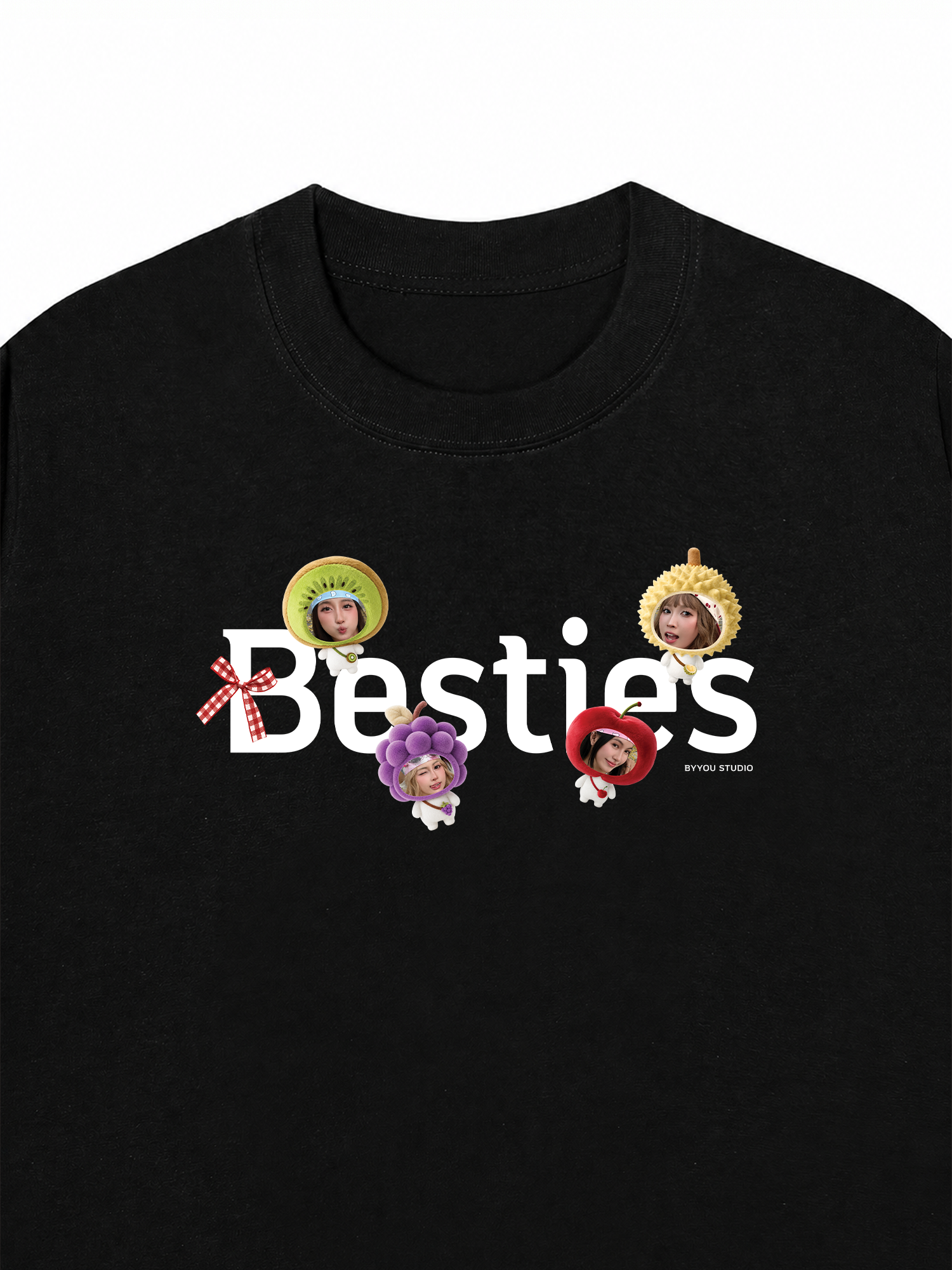 Áo Thun Custom Cute Fruit Besties