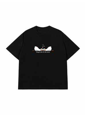 Áo Thun Custom Couple Minimal