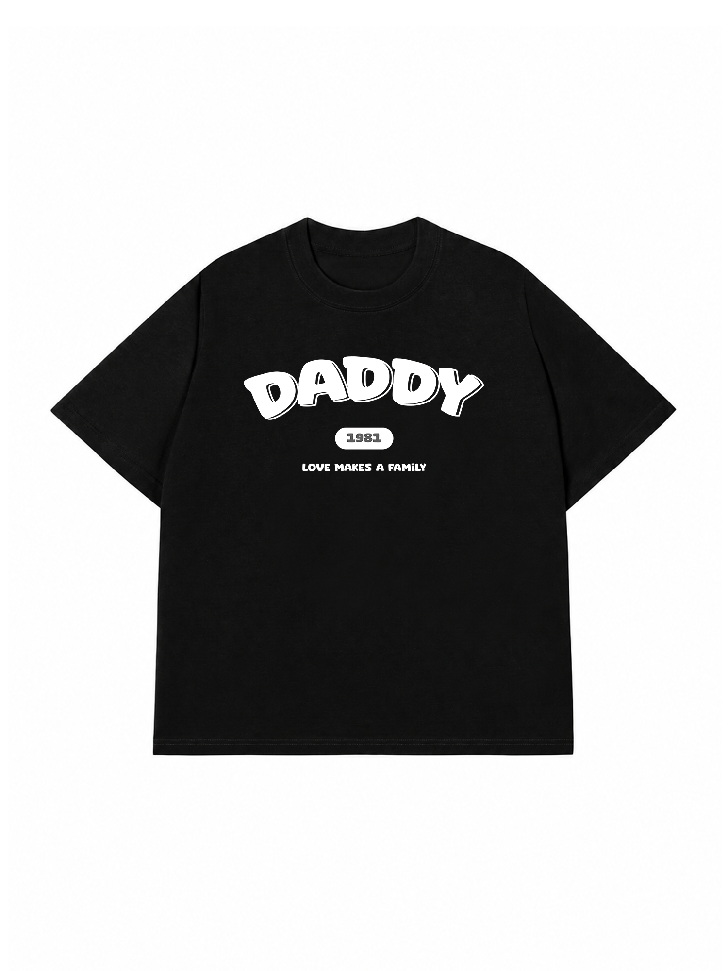 Áo Thun Custom Mommy Daddy Baby