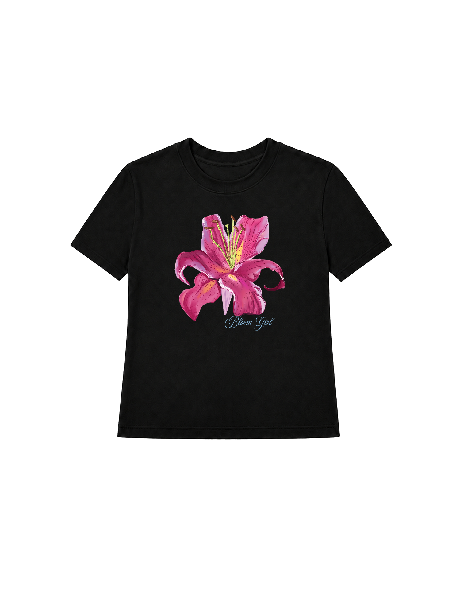 Áo Thun Nữ  Bloom Girl Pink Lily