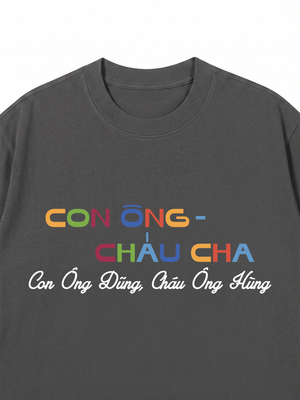Áo Thun Custom Con Ông Cháu Cha
