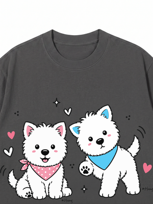 Áo Thun Custom Couple All Of My World