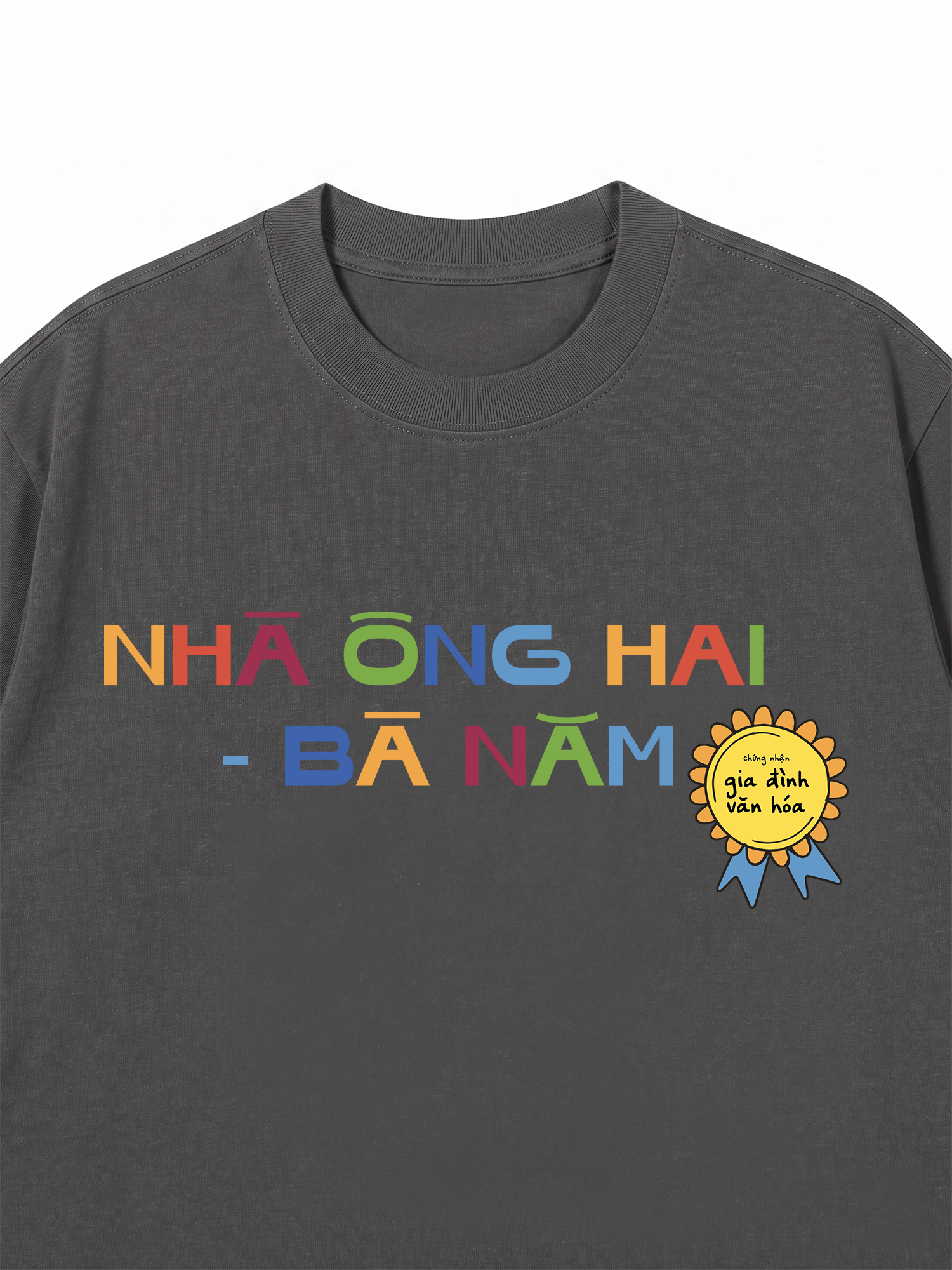 Áo Thun Custom Chứng Nhận Gia Đình Văn Hóa