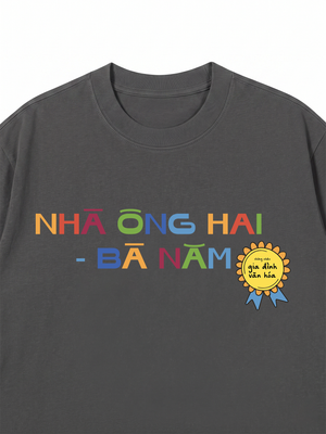 Áo Thun Custom Chứng Nhận Gia Đình Văn Hóa