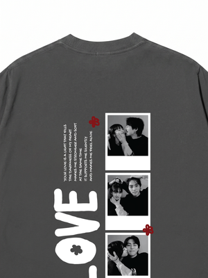 Áo Thun Custom Couple Love