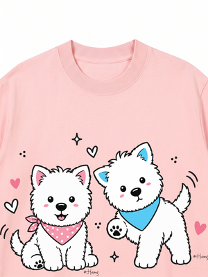 Áo Thun Custom Couple All Of My World