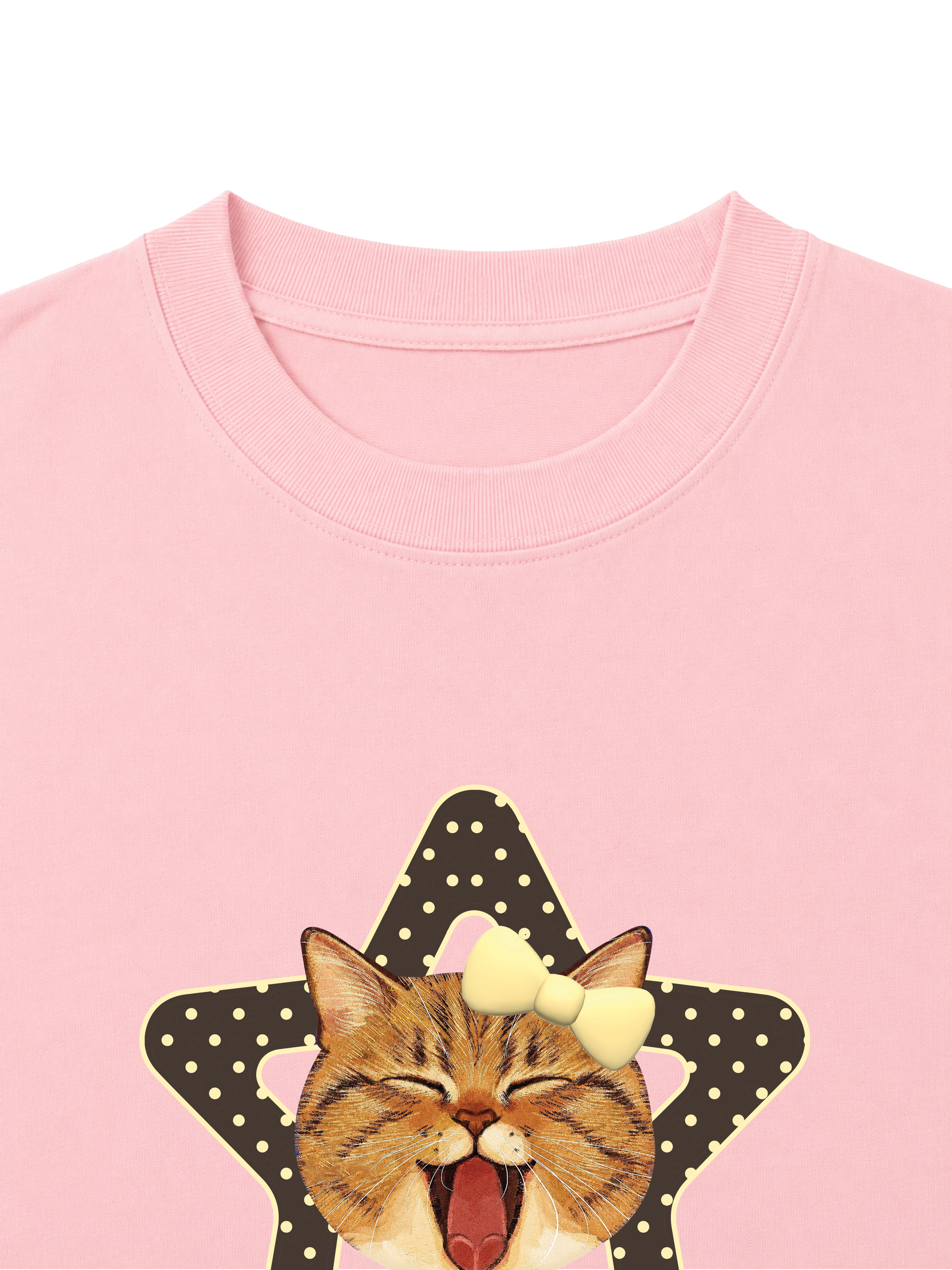 Áo Thun Nữ Cutie Girrl Star Meow